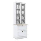Cristaleira Nova York Branco HP com Tampo Calcare Henn