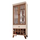 Cristaleira Ópera Off White Nature HB Móveis