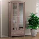 Cristaleira para Sala de Jantar 2 Portas de Vidro 1 Gaveta 181cm x 80cm