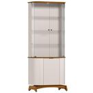 Cristaleira Para Sala De Jantar Bar 3 Portas Verbena N01 Off White Ypê - Lyam Decor