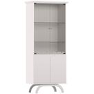 Cristaleira Para Sala de Jantar Bar Adega 4 Portas Vicky N01 Off White - Lyam Decor