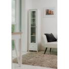 Cristaleira para Sala de Jantar Porta de Vidro 1 Gaveta 181cm x 42,9cm