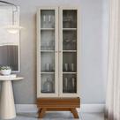 Cristaleira Retrô 71cm Sofia Freijo/Off White - sallar home