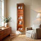 Cristaleira Suspensa com LED 100% MDF Zeus