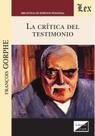 Crítica del testimonio, La - Ediciones Olejnik Crítica del testimonio, La - Ediciones Olejnik