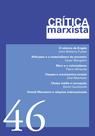 Crítica marxista - vol. 46 - ano 2018 Crítica marxista - vol. 46 - ano 2018