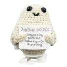 Crochê de caminhada Toy Stitch-Witch Wind-Up Positive Potato Walking