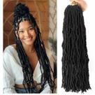 Crochê Faux Locs Hair Mytarku, 24 polegadas, encaracolado, ondulado, pacotes com 7 Crochê Faux Locs Hair Mytarku, 24 polegadas, encaracolado, ondulado, pacotes com 7
