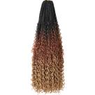 Crochê Hair Beverlee Boho Box Braids 30 cm sintético x8