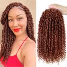 Crochê Hair Bileaf Pretwisted Passion Twist 30 cm, 8 pacotes