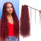 Crochet Braids knovotch Boho Box Braids 24 polegadas Bug Color