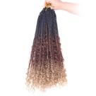 Crochet Hair Beverlee Boho Braids de 16 polegadas para mulheres negras