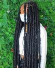 Crochet Hair BOHOBABE Butterfly Locs 30 cm, 8 pacotes, pretos