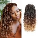 Crochet Hair CUUKEA Deep Faux Locs 35 cm, 8 pacotes para mulheres negras Crochet Hair CUUKEA Deep Faux Locs 35 cm, 8 pacotes para mulheres negras