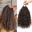 Crochet Hair Eerya Goddess Box Braids de 10 polegadas para mulheres negras