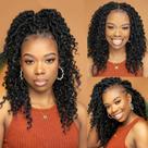 Crochet Hair Forevery Goddess Locs 30 cm Faux Locs, 6 pacotes