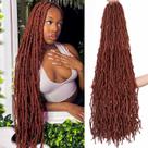 Crochet Hair Soft Locs Faux Locs Braids 36 polegadas, 6 pacotes