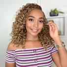 Crochet Hair Yewell Goddess Box Braids 30 cm Boho Curly Ends
