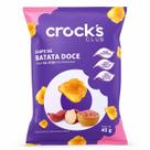 Crocks club batatas doce chips sal rosa do himalaia 45g