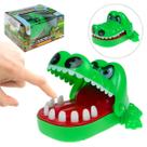 Crocodilo Morde Dedo Diversão Família Envio Imediato