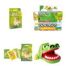 Crocodilo Morde Dedo + Jogo De Carta Do Mico Crocodilo Morde Dedo + Jogo De Carta Do Mico