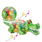 Crocodilo Park Bate E Volta Boneco Com Movimento Luz E Sons Brinquedo Infantil