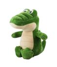 Crocodilo Verde Sentado 34cm - Pelúcia
