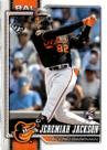 Crominho de Beisebol Jeremiah Jackson Rookie Orioles