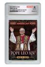 Cromo Colecionável WCG 2025 Papa Leão XIV Gem Mint 10