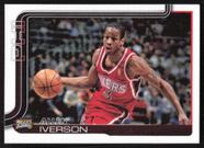 Cromo de basquete Topps 2025-26 Allen Iverson NM