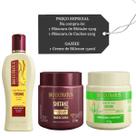 Cronograma Bio Extratus Cachos e Shitake + Creme de Silicone
