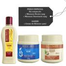 Cronograma Bio Extratus Umectante e Neutro e Creme Silicone
