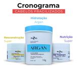 Cronograma Reparação Intensa com Hidratação Argan 1kg Mairibel + Reconstrução e Nutrição 300g