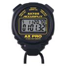 Cronômetro ACCUSPLIT AX725 Dual Line 16 Memory Pro preto