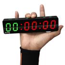 Cronômetro de ginástica Jhering Portable com bateria recarregável preta Cronômetro de ginástica Jhering Portable com bateria recarregável preta