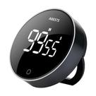 Cronometro Digital De Tempo Timer Volume Ajustável 2 Em 1 Luz Led Treino Academia Corrida Cronometro Digital De Tempo Timer Volume Ajustável 2 Em 1 Luz Led Treino Academia Corrida