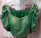 Croped em lurex