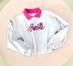Cropeed moletom barbie