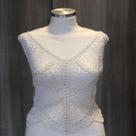 Cropped 100% Poliester Branco
