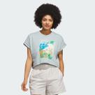Cropped Adidas Destiadi 30 T Feminina Verde