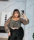 Cropped Animal Print em Tule Cropped Animal Print em Tule