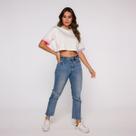 Cropped Baby Look Em Algodão Básico Cropped Baby Look Em Algodão Básico