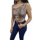 Cropped Básico Feminino Oncinha Sjons