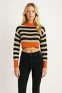 Cropped blusinha de tricot la modinha feminina