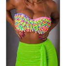 cropped bolinha tam P