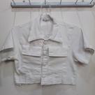 Cropped Branco Jeans