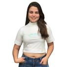Cropped Brand Western Branco Cowgilrs