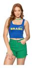 Cropped Brasil Regata