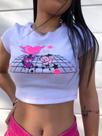 Cropped canelado Cropped canelado