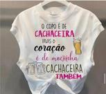 Cropped carnaval copo de cachaça coração tbm